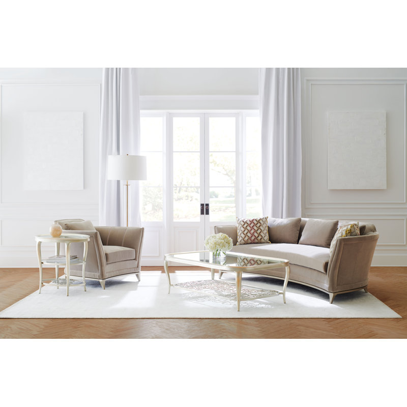 Glass End Table