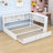Full Metal Daybed with Shelves and USB and Twin Size Trundle-1725026745