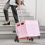 Caisse pliable avec roues d'escalade pliable 65L
