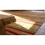 Tapis antique tissé à plat Zapotec Mexico