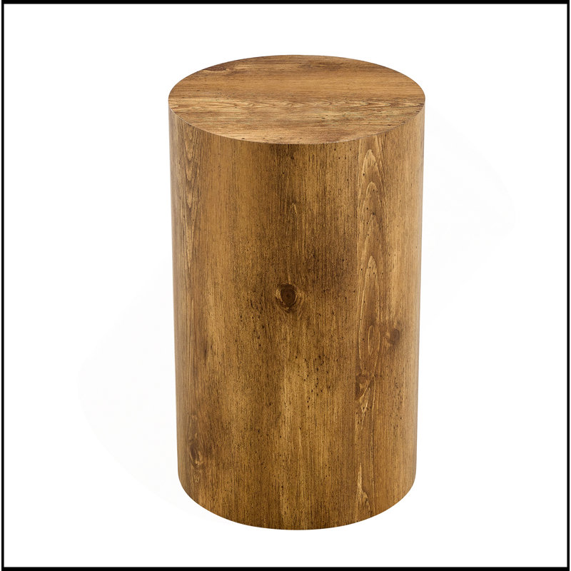 La table cylindrique avec sa conception à motifs peut être facilement intégrée dans une variété de styles d'intérieur, des tables basses aux petites tables de salle à manger, en passant par les établi ou les bureaux d'écriture de fortune.