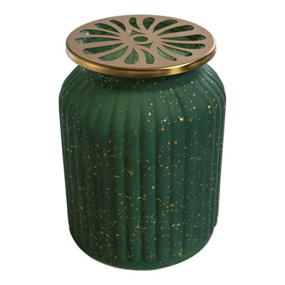  Glass Storage Jar Set Frog Lid, 6 Pieces