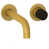 Brushed Gold/Matte Black