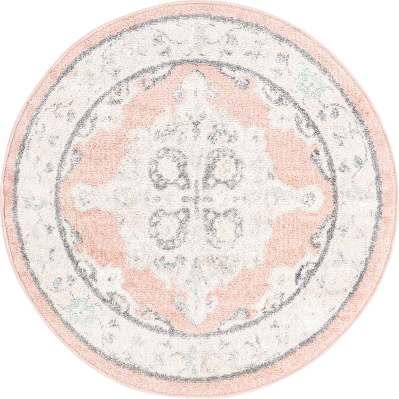 Saira Oriental Indoor Rug, Round 3'3"