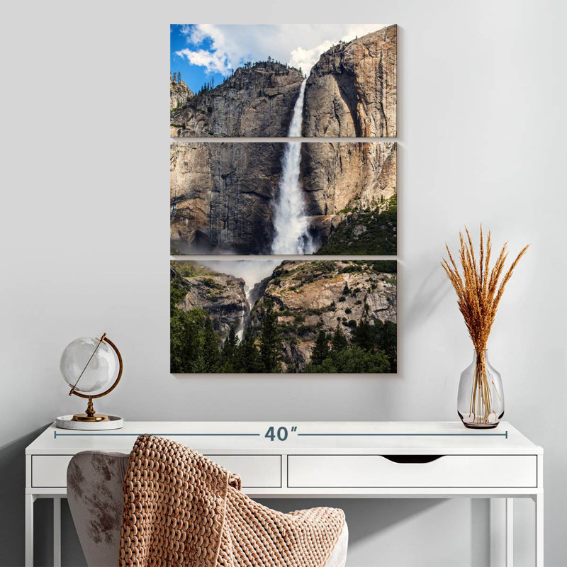 Iconic Yosemite Falls, 32" H x 20" W