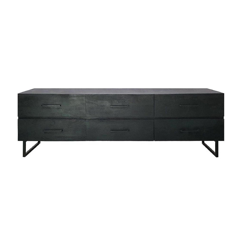 Commode 6 tiroirs l 86,6 po