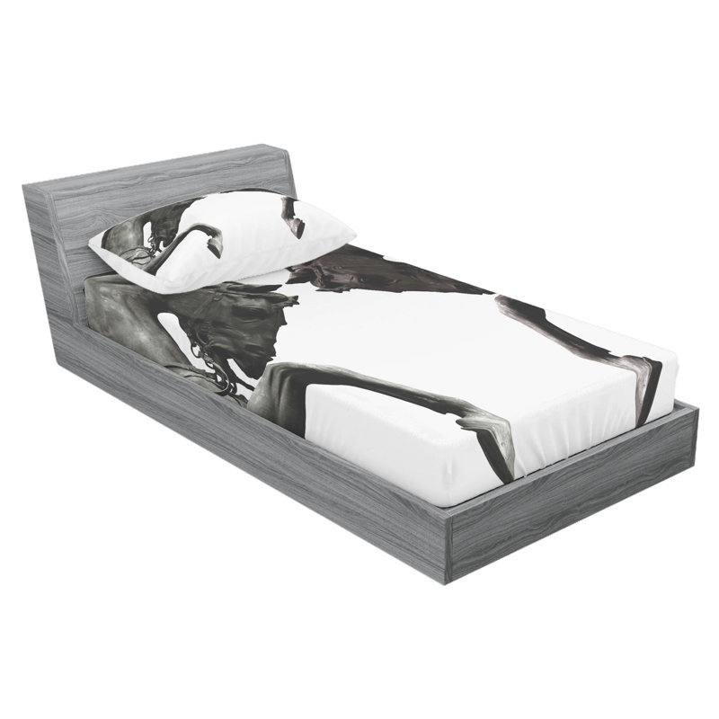 Microfiber Sheet Set, Twin XL Sheet Set with Fitted Sheet
