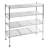 2-Tier (9 Pair) Stackable Steel Mesh Shoe Storage Rack