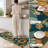 Sunflower Pattern Non-Slip Washable Kitchen Mats