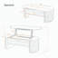 Table basse à plateau relevable 47,2 po avec compartiment caché-129180817