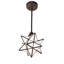 10" Wide Moravian Star Pendant