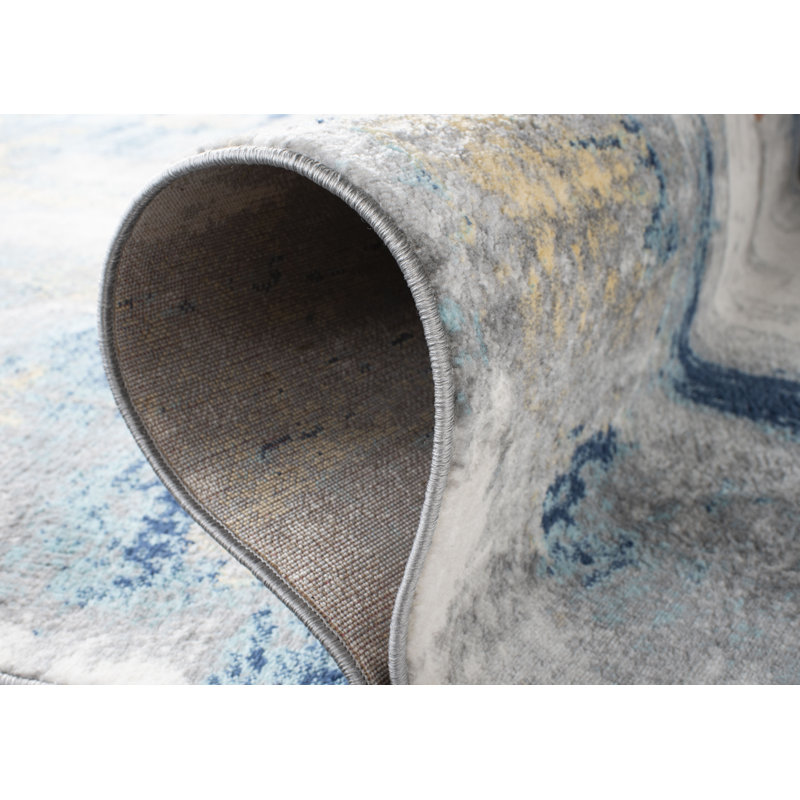 Tapis abstrait Genessys Performance, Rond 8 pi