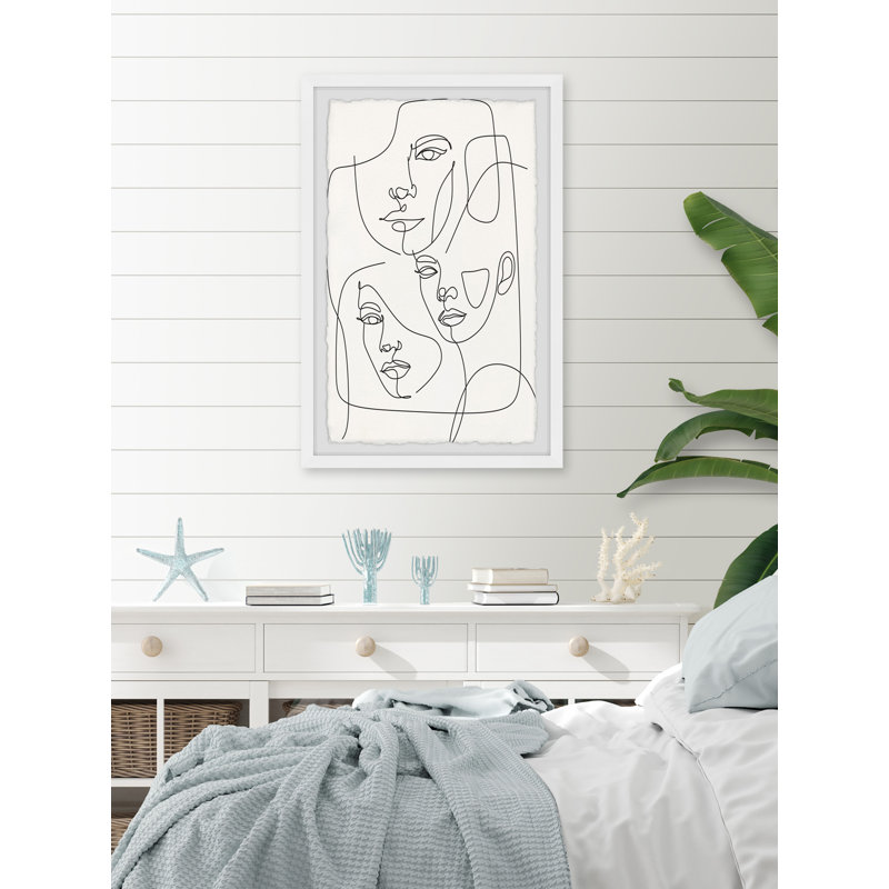 Beauty Profile by Marmont Hill - Single Picture Frame Print, 30cm H x 20cm W x 3.81cm D