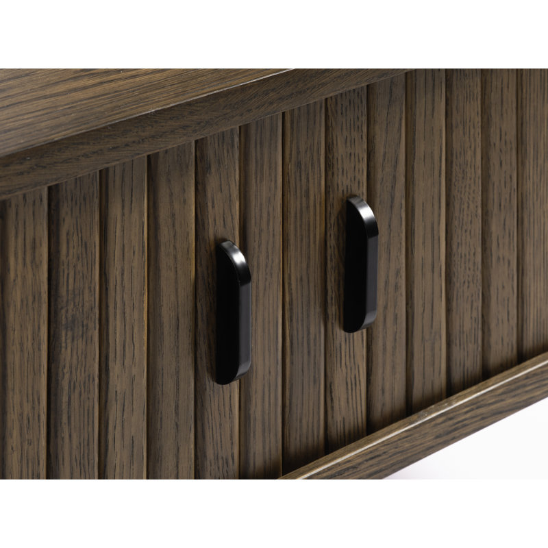 Iris Coffee Table, Smoked Oak