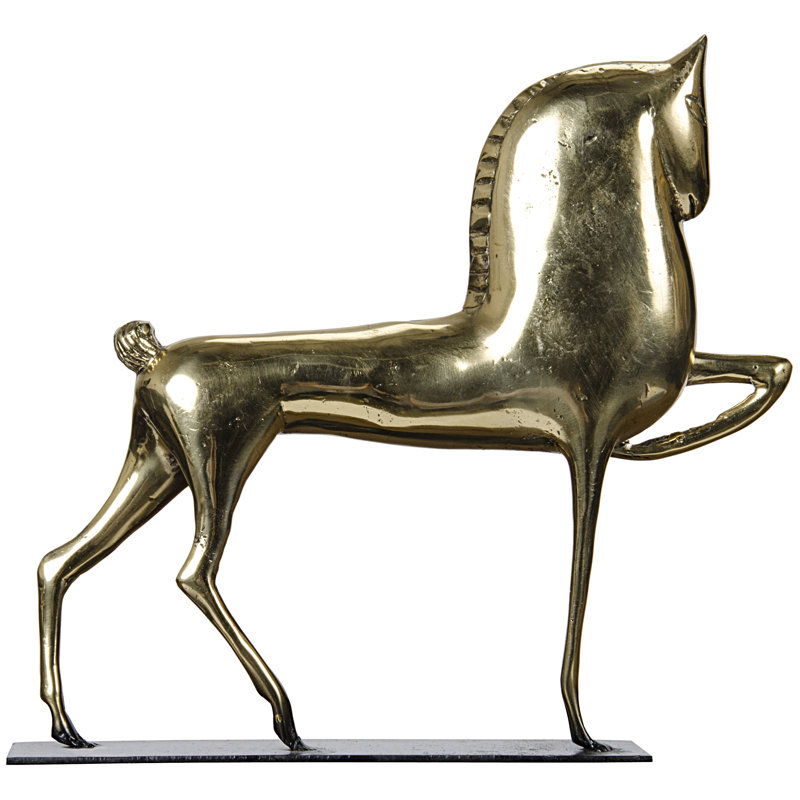 Horse on Stand Figurine