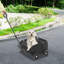 Poussette pliante pour animaux de compagnie, chariot pour chien-113142576