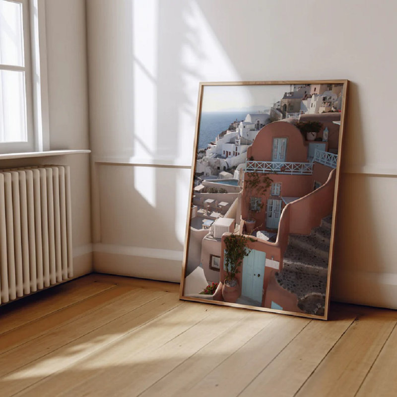 Greece Travel Print 4, 60cm H x 42cm W