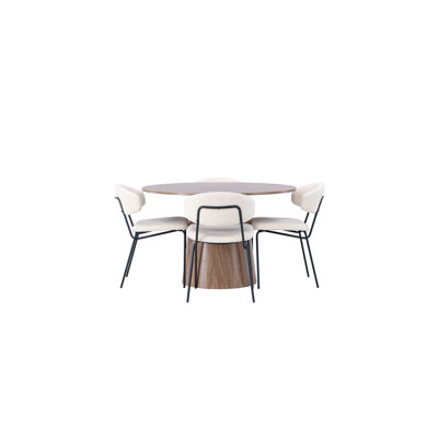 Boudreaux 4 - Person Dining Set