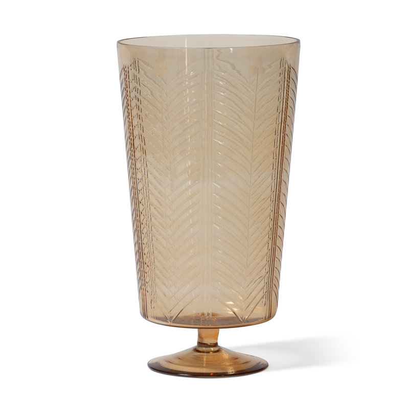Canopy Pedestal Vase, Gold, Gold