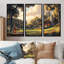 Ensemble de salon Green Golf Course With Cozy Lodge II - Golf Wall Art-107194479-107194487