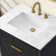 Bilroy Egremt 30'' Single Bathroom Vanity with Engineered Stone Top