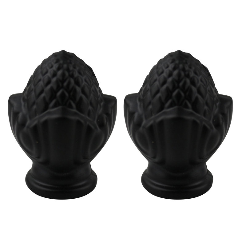 Faîteau de lampe Adebola, Noir mat