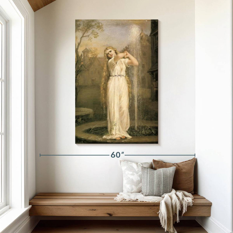 Leisha Undine, 48" H x 32" W