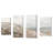 " My Dream Place " 4 Piece Art Watercolor Print-169664866