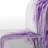 Abstract Flowers - Traditional Upholstered Slipper Chair-112840484