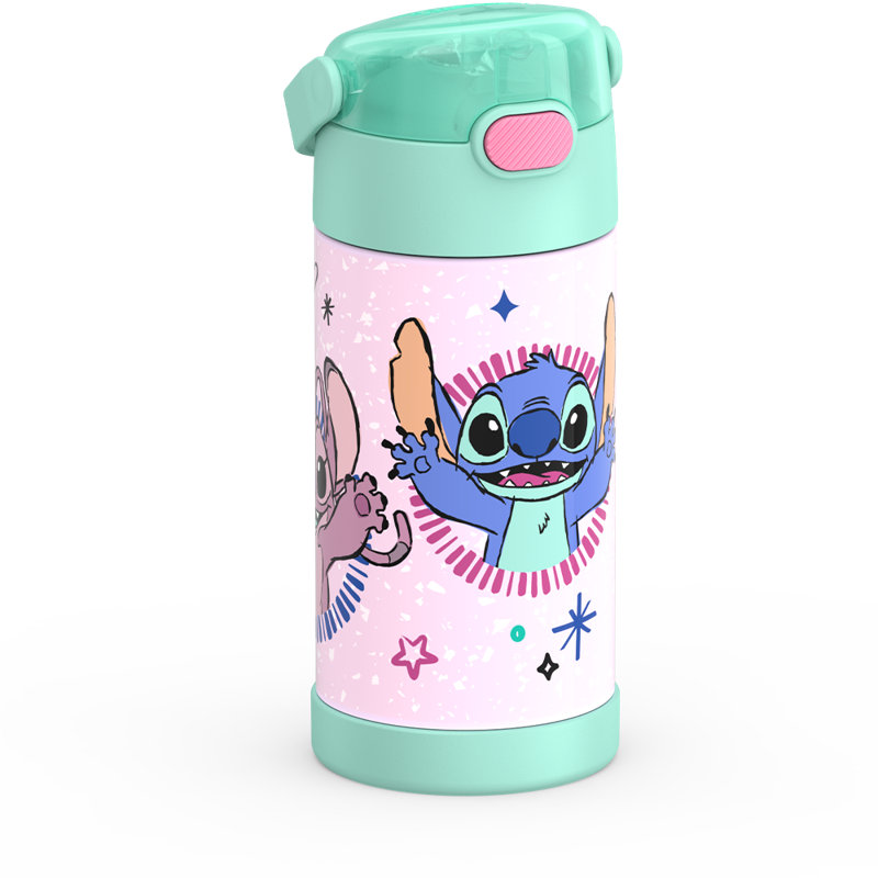 12 oz Bouteille d'eau avec paille Funtainer®