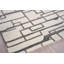 Naturals Hand Tufted Geometric Area Rug in Charcoal/Ivory/Gray-1844323154