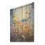 Orange et bleu, vue de prairie d'été - prairie sur bois-1519821988