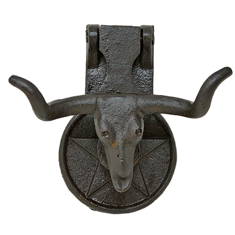 Heurtoir de porte en fonte