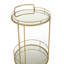 Permenter Metal Bar Cart