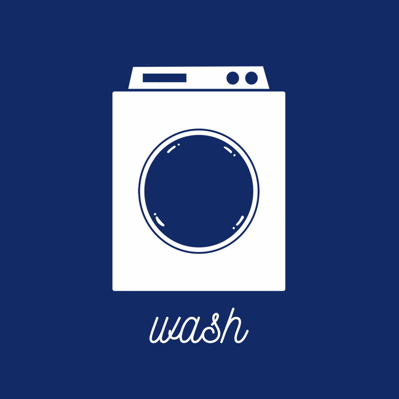 «Bundle Wash Dryer», impression sur toile tendue, H 12 po x l 12 po