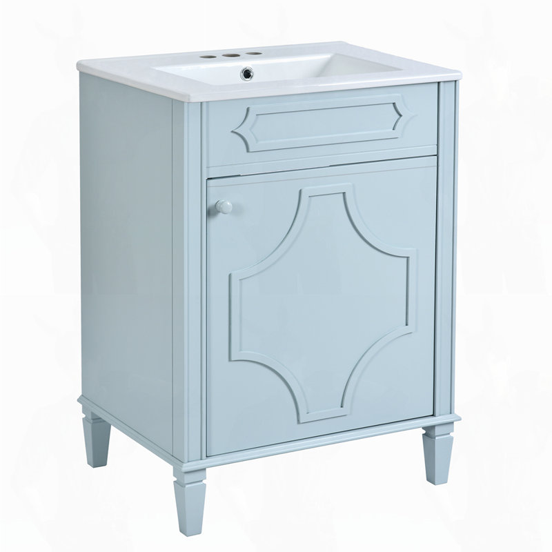 Meuble-lavabo 24 po avec tablette réglable en hauteur