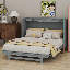 Lit escamotable avec pieds en fer-370356892