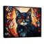 Abstrait Munchkin Marvel Cat Portrait I - décoration murale chat-95894377-95894378
