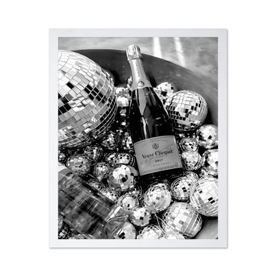 Champagne et boules disco