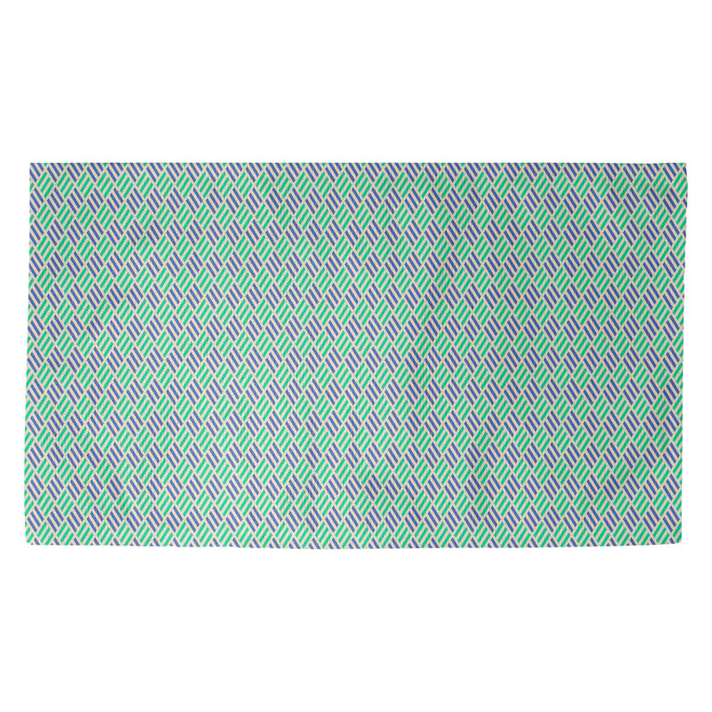 Tapis d’intérieur pour porte à rayures Kitterman, Rectangle 3 pi 3 po x 5 pi 3 po