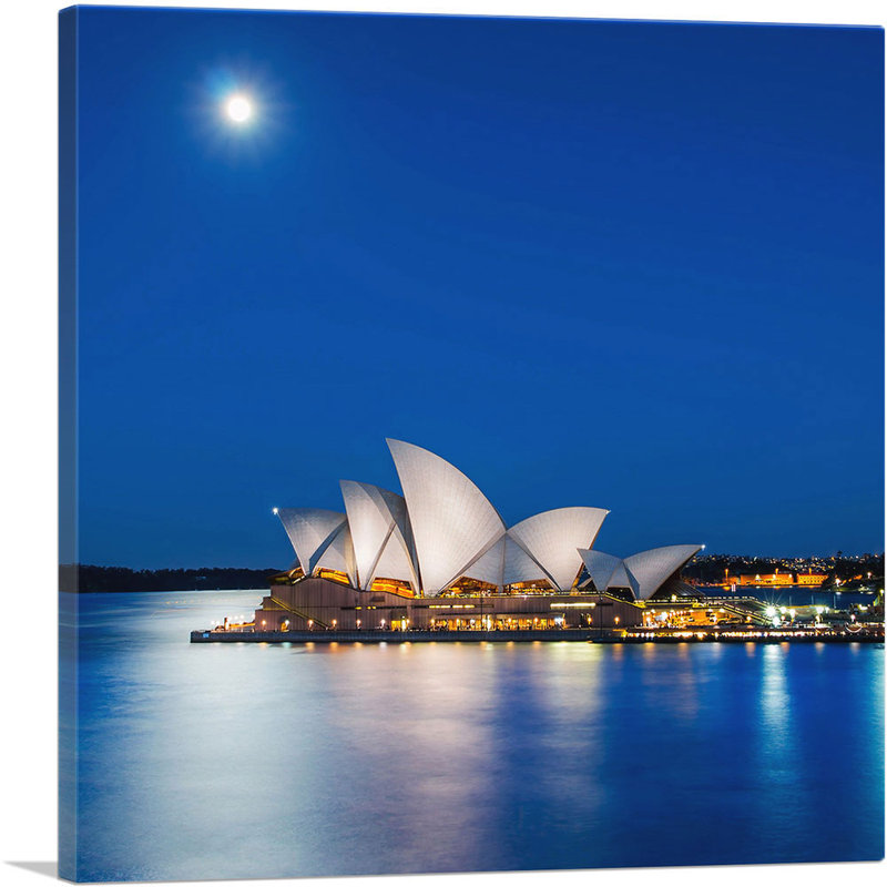 Sydney Sydney House, reproduction de photo sur toile tendue, H 18 po x l 18 po x 1,5 po