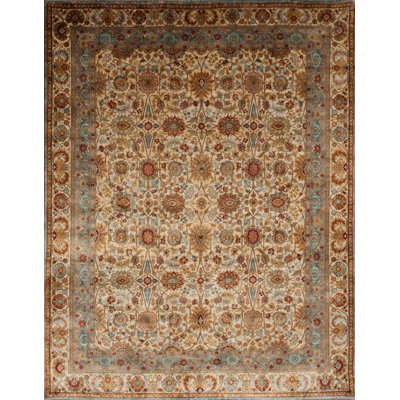 Golden Age Hand Knotted Wool Area Rug