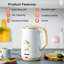 Geepas 1.8L Plastic Electric Tea Kettle