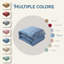 Ensemble de courtepointe 3 pièces à garniture en dentelle rétro, élégant couvre-lit brodé de style européen avec 2 taies décoratives, couvre-lit en microfibre adapté aux animaux de compagnie-131384897-131384895