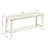 Mabel Slatted Utility Bench - Soft White-408469004
