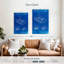 «Faded Blueprint Cassette Tape», affiche Ladonta-908127240
