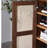 American style breathable storage shoe cabinet