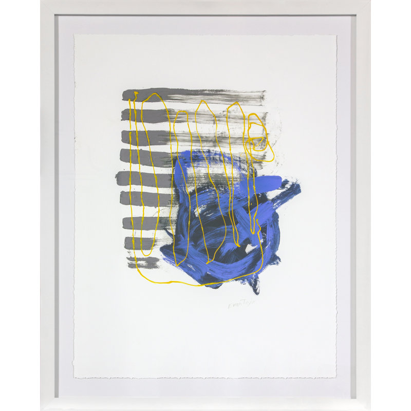 «Swans 6», reproduction encadrée sur papier par Evan Taylor