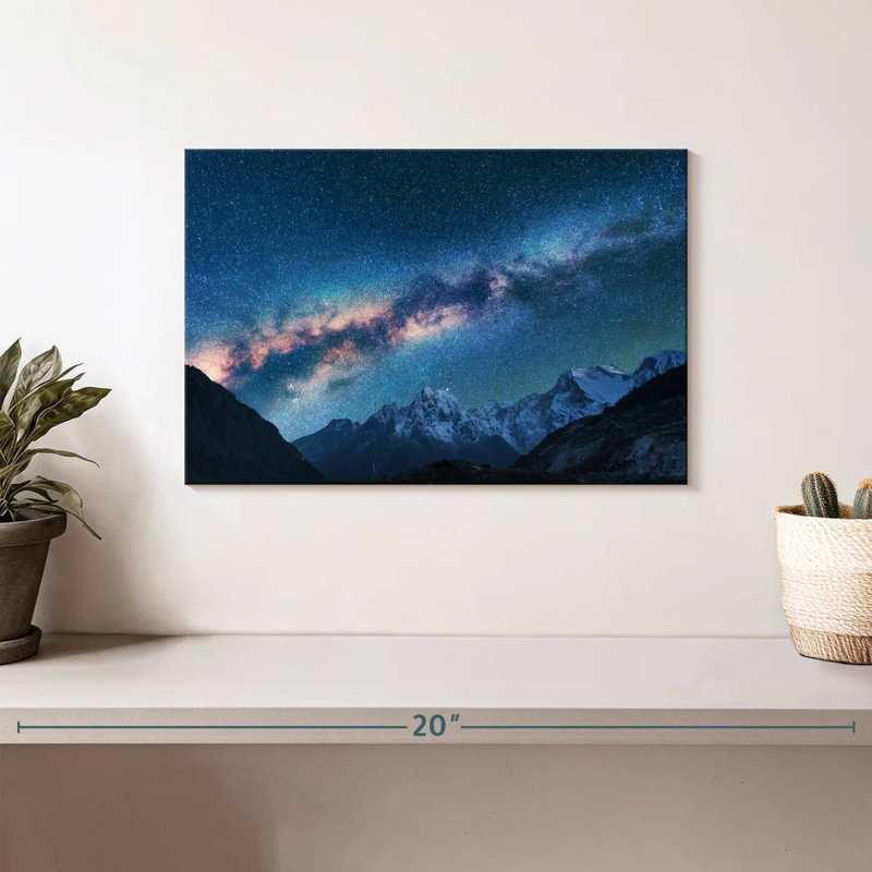 Oberle Night Sky Background, 8" H x 12" W