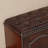 Walnut Upholstered Shoe Storage Bench